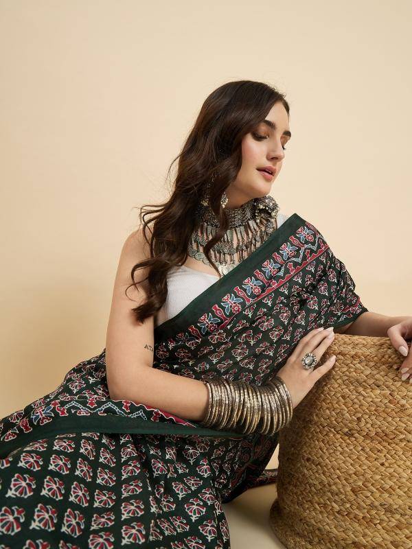 Lakhani bagru Saree wholesale shops in Mumbai